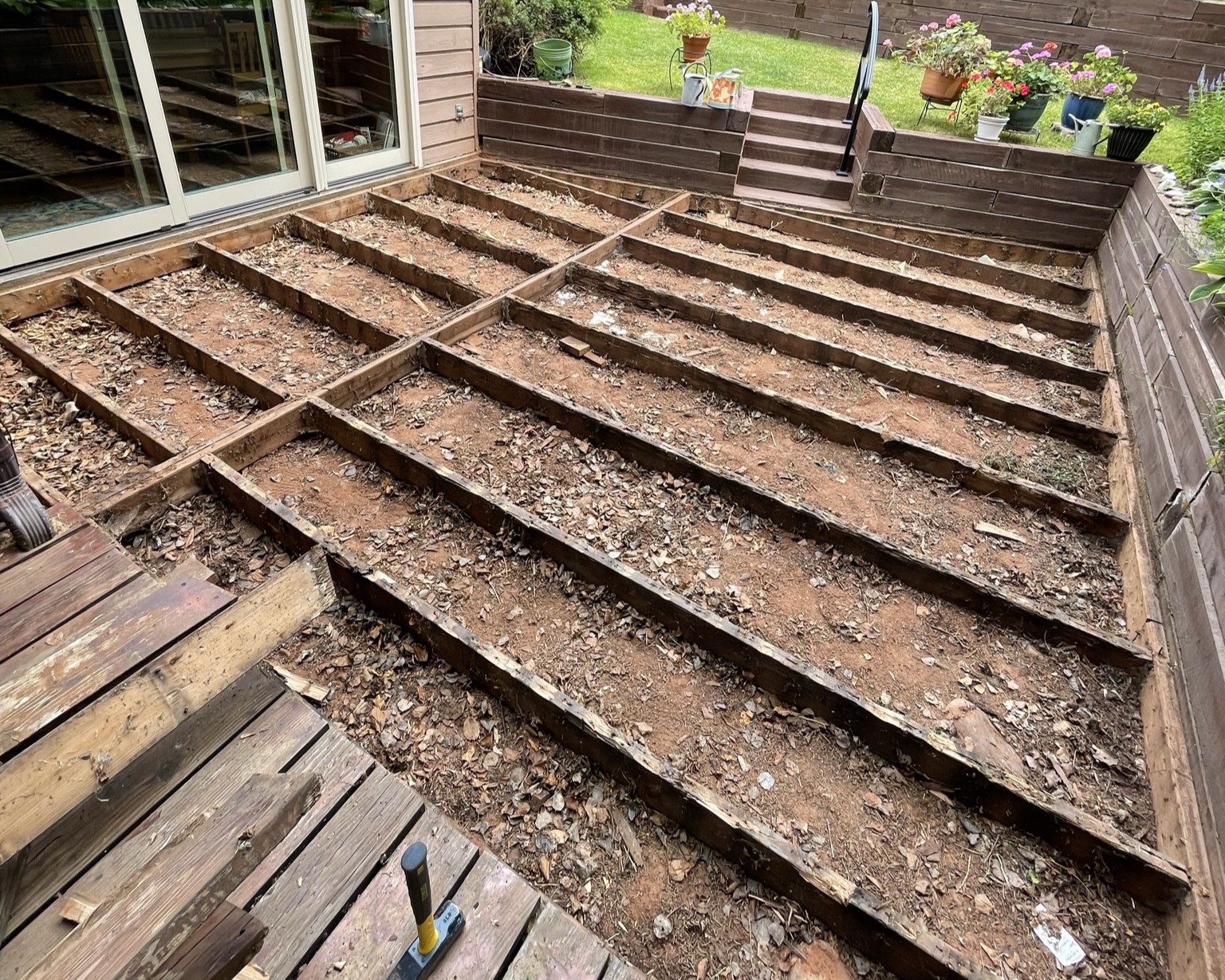Before: Deck Build or Replacement